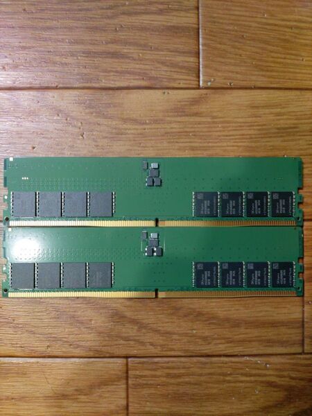 Kingston DDR5-5600 32GB x2 64GB SKHynixチップ PC5-44800 4