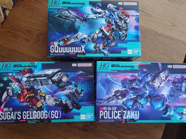 GQuuuuuuX 軍警ザク ゲルググ スガイ機 ガンプラ 未組立