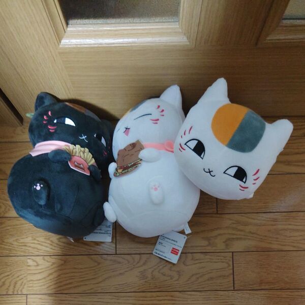もちもちマスコット ニャンコ先生3個セット ぬいぐるみ プライズ
