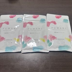 FUWARI はぐくみ プラセンタサプリ 90粒 3袋セット FUWARI 濃密純プラセンタ サプリメント