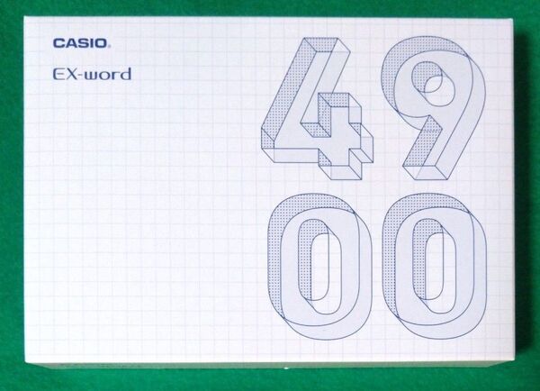 新品 カシオ 電子辞書 EX-word XD-SA4900 ホワイト 高校生
