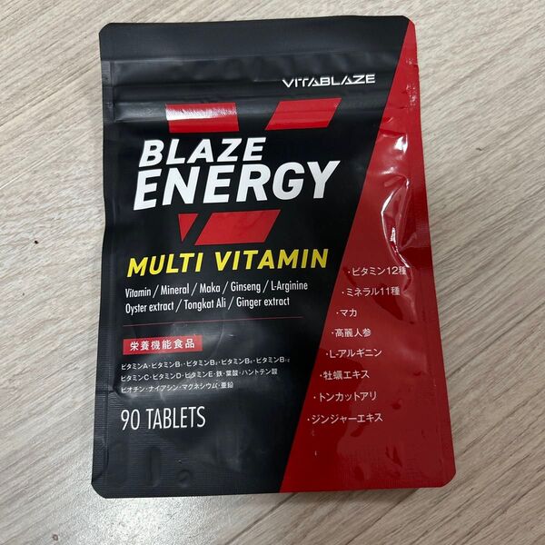 BLAZE ENERGY マルチビタミン & マルチミネラル 30日分 90粒