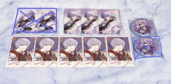 にじさんじ Dytica 星導ショウ チェキ風カード 缶バッジ Melty Valentine Happy pack 2025