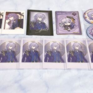 にじさんじ Dytica 星導ショウ 2周年 まねきねこ ハーフアニバーサリー チェキ風カード 缶バッジ