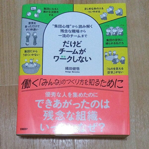 だけどチームがワークしない “集団心理”から読み解く残念な職場から一流のチームまで 縄田健悟/著