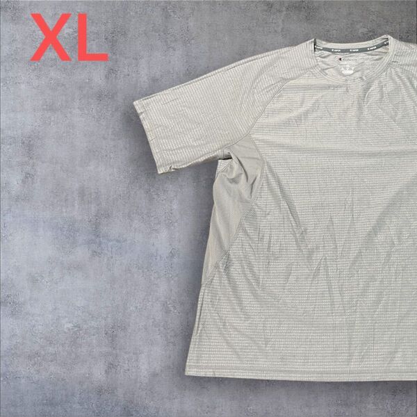 【US古着】ライトグレー XL Tシャツ 半袖 レギュラー プリント メンズ レディース 大きいサイズ オーバーサイズ