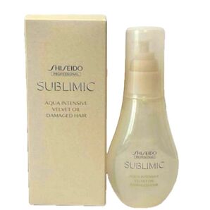 資生堂サブリミックアクアインテンシブベルベットオイル100mL