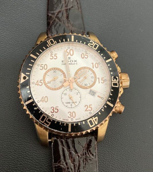 EDOX Chronorally-S 腕時計 メンズ