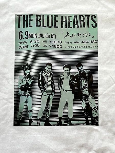 THE BLUE HEARTS Tシャツ XL Temu バンドt