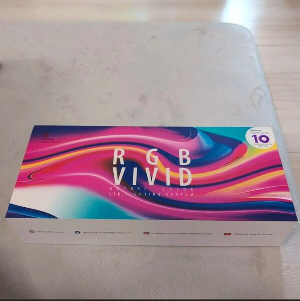 チヒロズ RGB VIVID SHADE LEDライト シルバー+遮光板シェード
