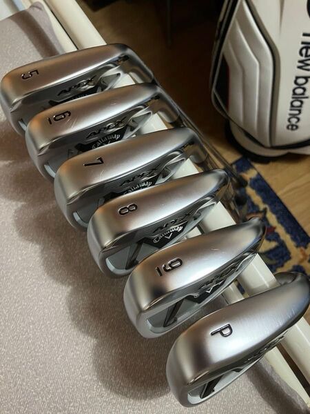 Callaway キャロウェイ APEX(2021) アイアン N.S.PRO ZELOS 8 Sシャフト(6本:5〜9 PW)