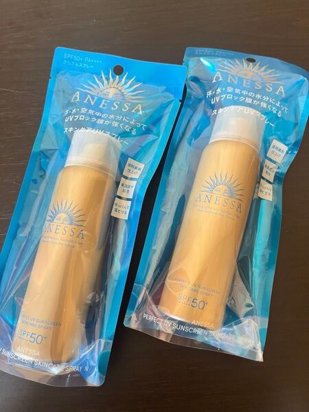 アネッサパーフェクトUVスキンケアスプレーN 日焼け止めスプレー60g PHF50+ 2本セット
