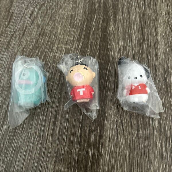 サンリオキャラクターズオールスターズ めじるしアクセサリー ガチャガチャ ハンギョドン ポチャッコ たあ坊