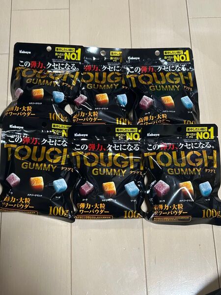 カバヤ食品 タフグミ 6袋セット