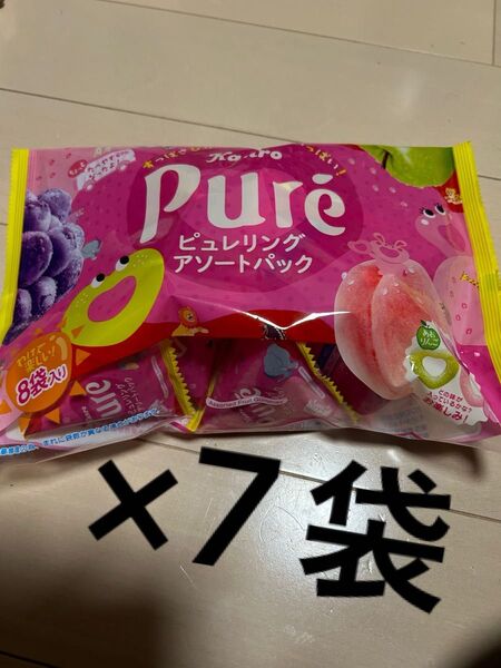 カンロ Pureピュレリング アソートパック7袋分