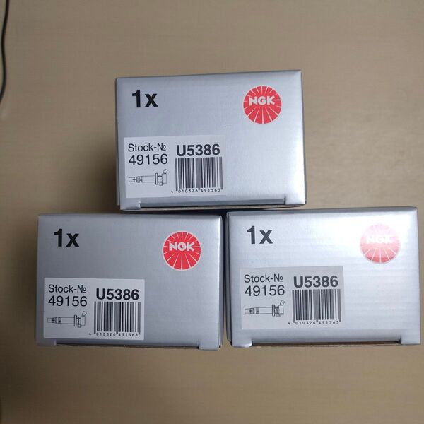 NGK イグニッションコイル U5386 3本セット