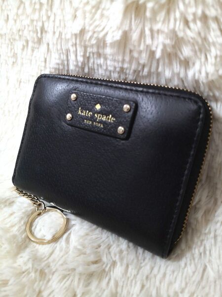 kate spade WLRU3212 カードケース コインケース ブラック