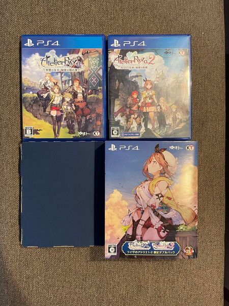 ライザのアトリエ 1 2 限定ダブルパック PS4ソフト