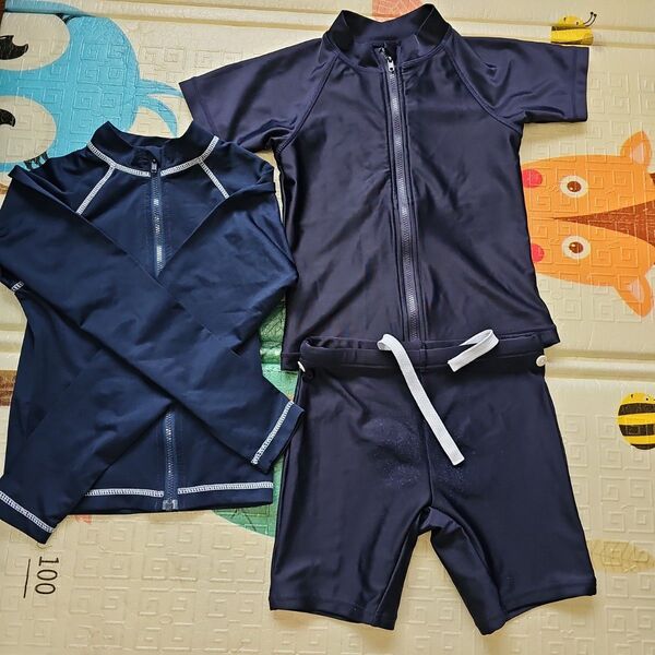 セパレート 水着 ラッシュガード120セット