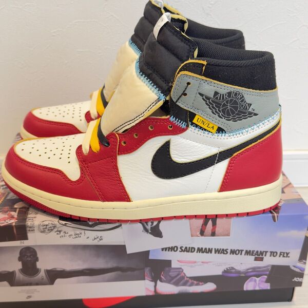 新品 未使用 NIKE UNION AIR JORDAN 1 HIGH OG Chicago 26 cm ナイキ ユニオン シカゴ