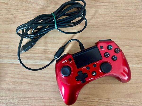 ホリ USB ホリパッドFPSプラス for PS4 レッド