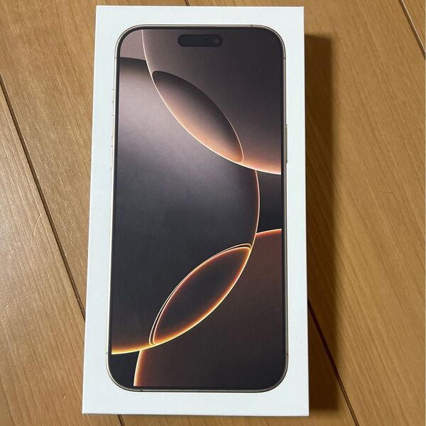新品未開封 iPhone 16 Pro Max 1TB デザートチタニウム