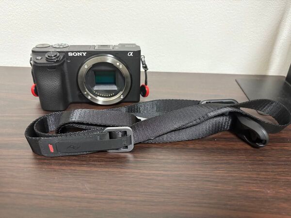 SONY α6400 おまけでPeakDesign ピークデザイン リーシュ カメラストラップ ブラック L-BL-3