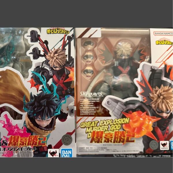 S.H.Figuarts 爆豪勝己 本体 オプションパーツ セット 僕のヒーローアカデミア