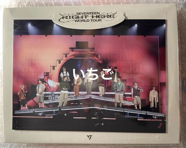 SEVENTEEN RIGHT HERE Weverse特典 フォトスタンド