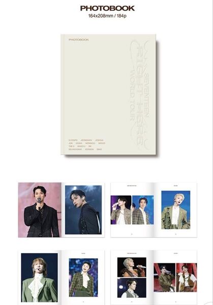 SEVENTEEN WORLD TOUR RIGHT HERE デジコ フォトブック 写真集