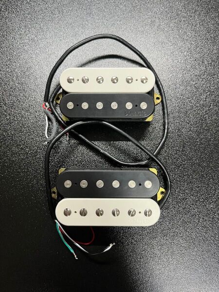 DiMarzio ディマジオ ピックアップ DP155F DP193F セット Black & White【ダイレクトマウント用】