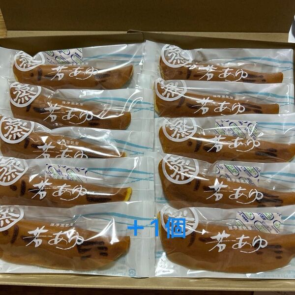 薩摩蒸気屋 今の季節のみの限定品 若あゆ11個セット