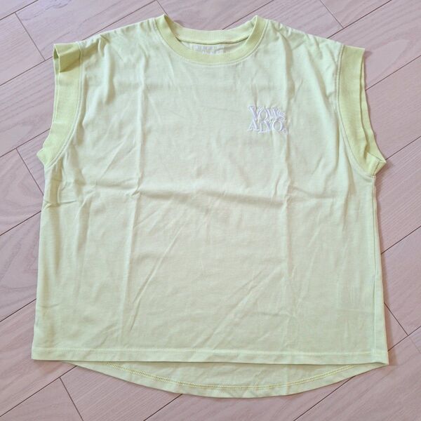 repipi armario【接触冷感】ソデリブバックキリカエTシャツ