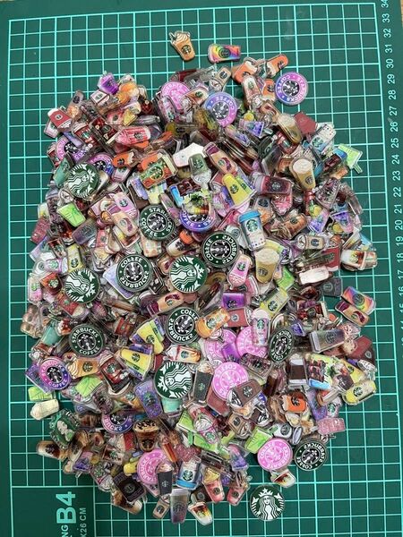 スタバ プラ板 アクリルパーツ 100g