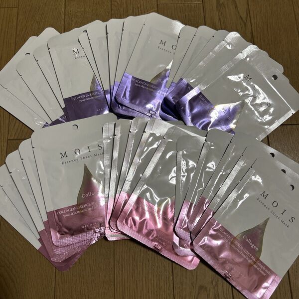MOIS (フェイスパック)エッセンスシートマスク3種類(計30枚)
