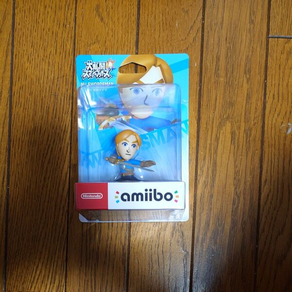 amiibo Mii 剣術タイプ 大乱闘スマッシュブラザーズシリーズ