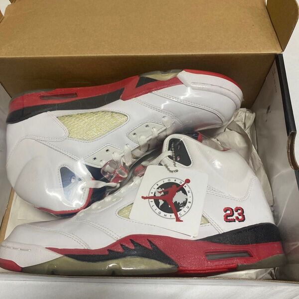 NIKE AIR JORDAN 5 RETRO 2006"FIRE RED" 26.5