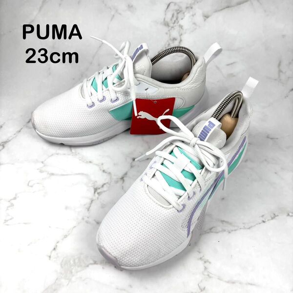 【新品】PUMA SOFT FOAM+ プーマ スニーカー 23 ホワイト 白