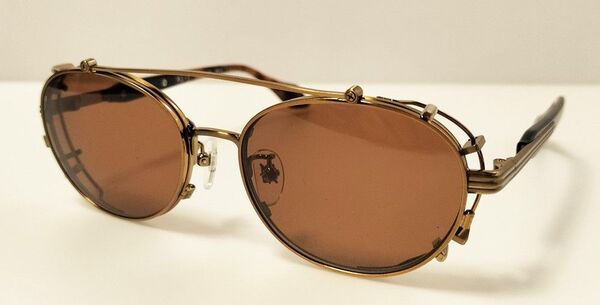 less than human KL-7 Col.9610 Bronze クリップオンサングラス レスザンヒューマン 日本製
