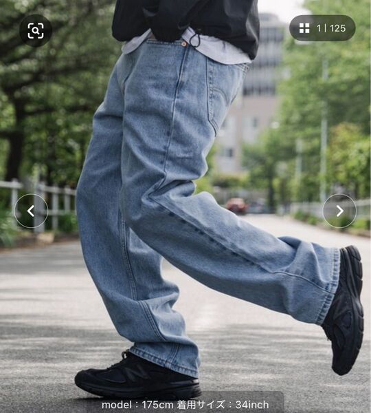 Levi's550 デニムパンツ 29inch ライトブルー