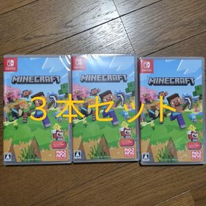 新品 Nintendo Switch Minecraft マインクラフト 3袋