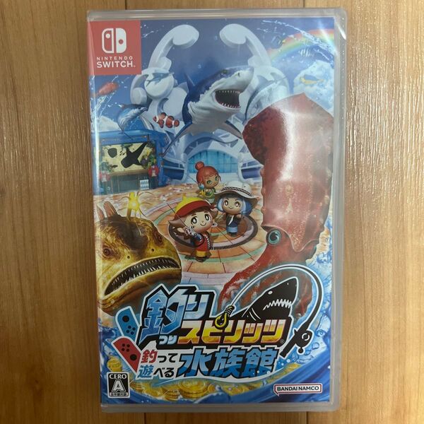 Nintendo Switch 釣って遊べる水族館 スイッチソフト 新品 未開封
