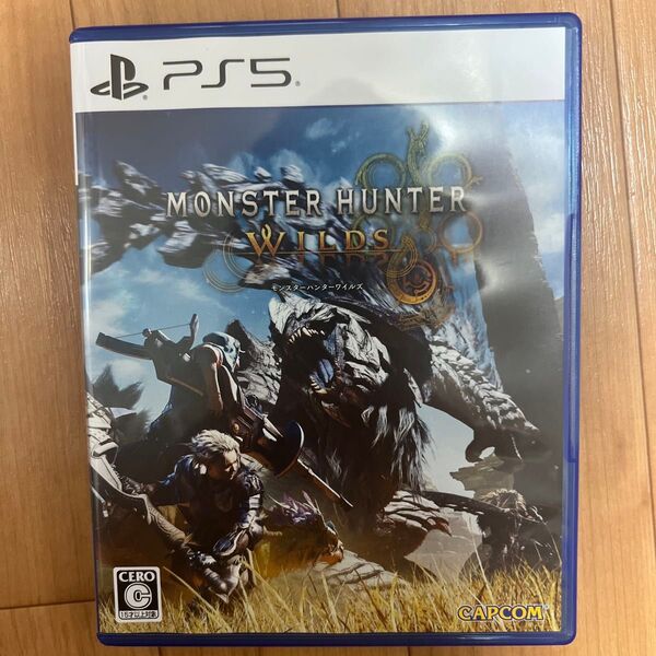 PS5 MONSTER HUNTER WILDS モンスターハンターワイルズ ソフト
