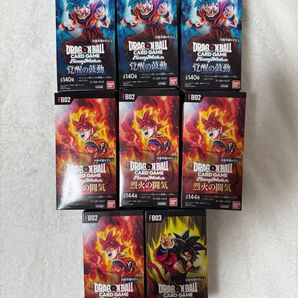 ドラゴンボールフュージョンワールド 覚醒の鼓動、烈火の闘気、怒りの咆哮、スタートデッキ 4種 計12BOX