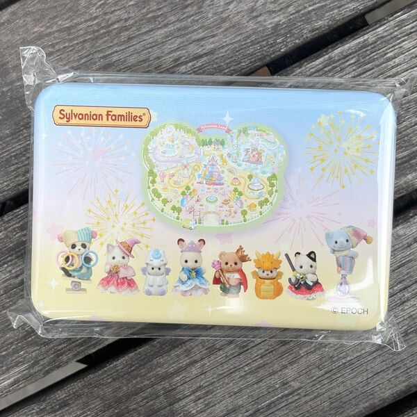 シルバニアファミリー 赤ちゃんデザイン缶ケース ノベルティ 非売品 森の手芸他さん トーカイ 限定