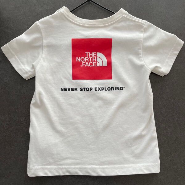 THE NORTH FACE ノースフェイス スクエアロゴTシャツ 90 ホワイト 半袖