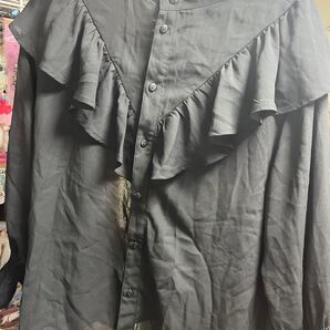 GRL シアートップス 黒
