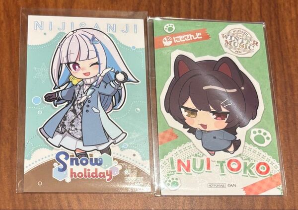 にじさんじ さんばか リゼヘルエスタ 戌亥とこ まねきねこ コラボ カラオケ 特典 ステッカー