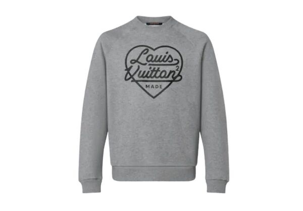 LOUIS VUITTON × NIGO LV スクエアード コレクション ラバーパッチ クルーネックスウェット サイズM