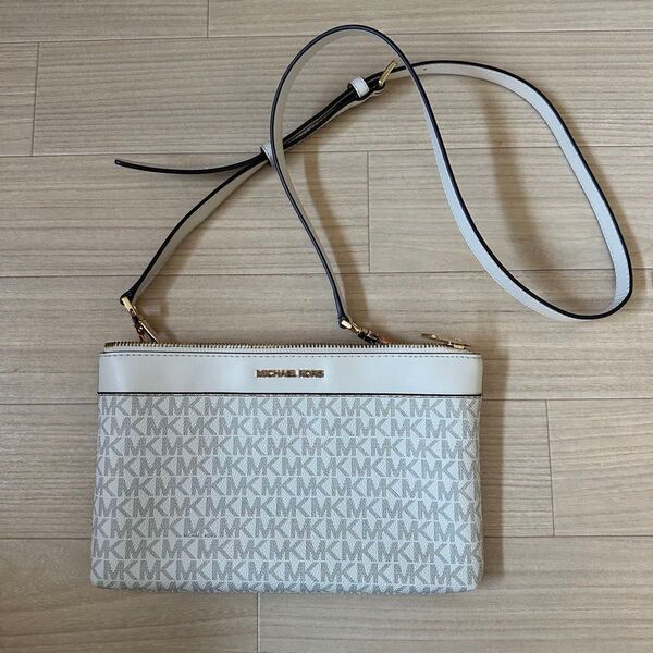 MICHAEL KORS ショルダーバッグ ホワイト MK柄